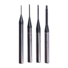 3PCS Roland Milling Burs For Cad Cam Zirconia 0.6/1.0/2.0mm DLC/Uncoated 