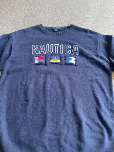 Vintage 90's Nautica Sailing Knit Sweater - Picture 3 of 4