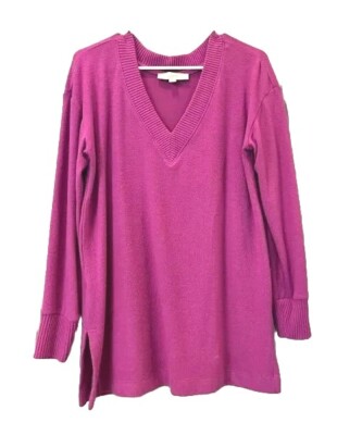 New Ann Taylor LOFT NWT V-Neck Sweater Tunic Top Women's Size XS