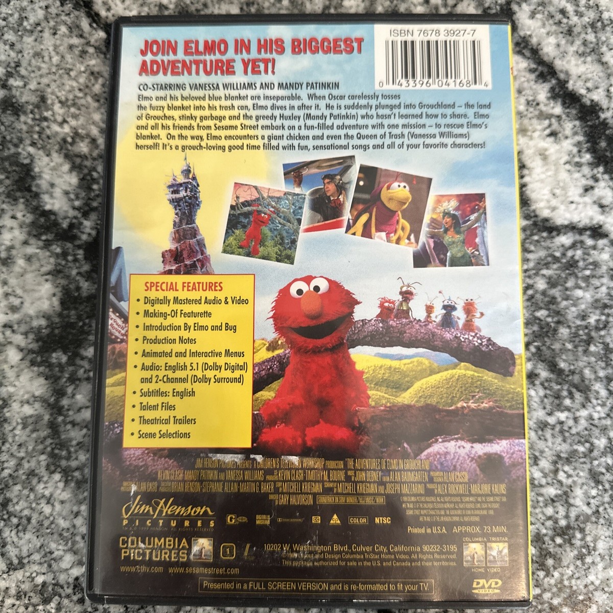 (未使用･未開封品)Adventures of Elmo in Grouchla [DVD] The Adventures of Elmo in Grouchland / 1999 DVD Movie / Jim