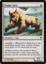 Steppe Lynx [Zendikar] Magic MTG