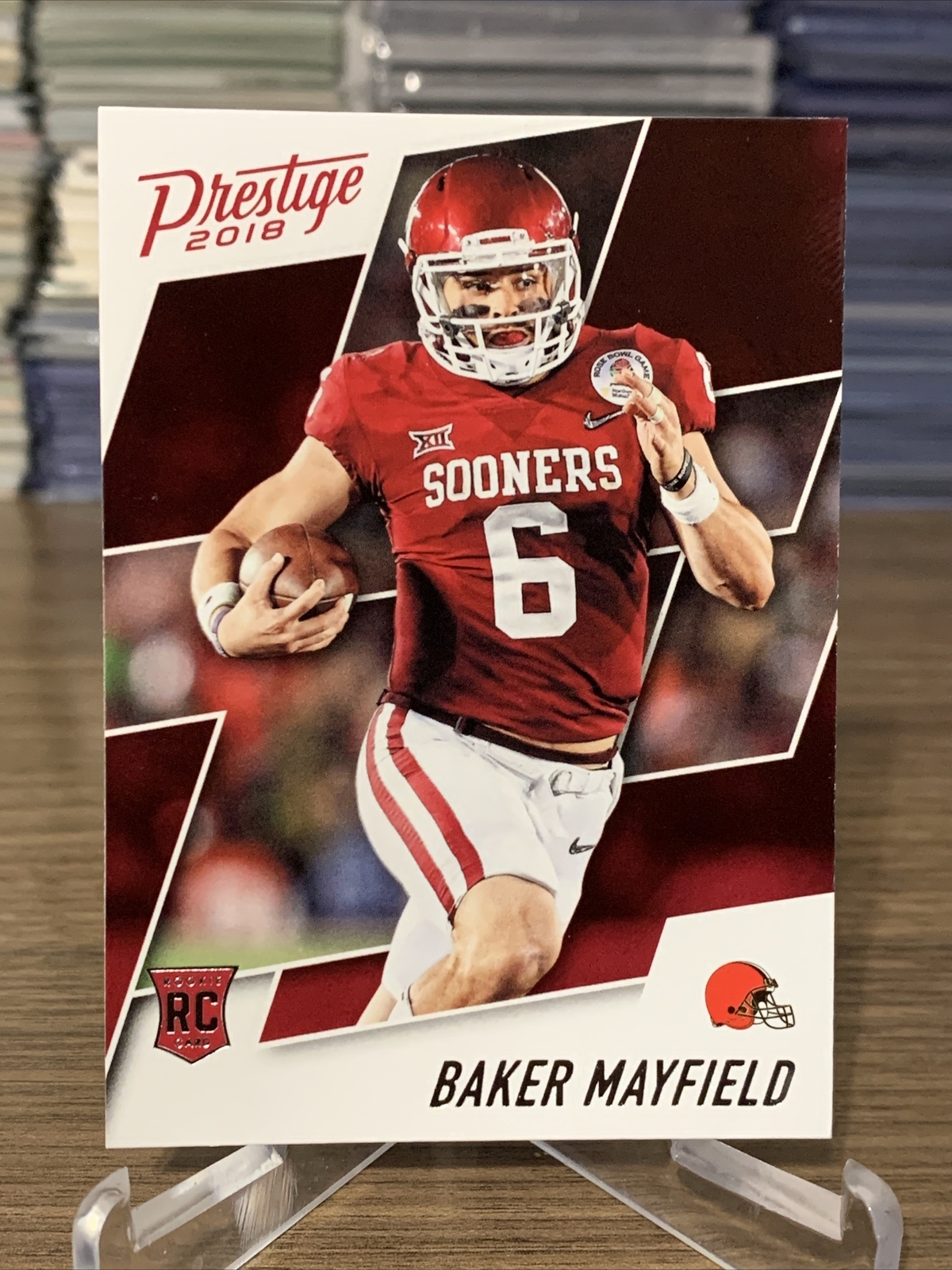 2018 Panini Prestige Baker Mayfield RC #203