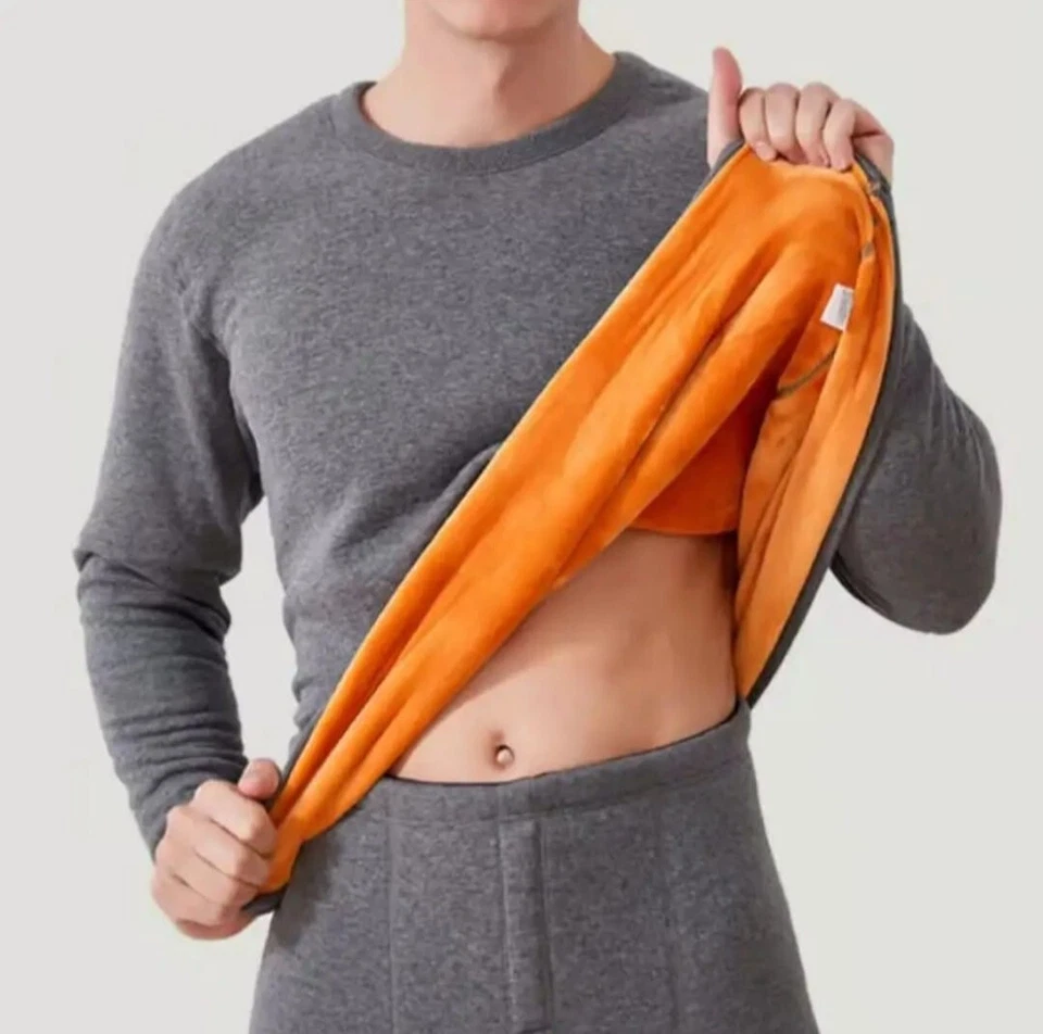 Thermounterwäsche Set Herren – Warm & Bequem | Fleecegefüttert | Langarm - Bild 3 von 4