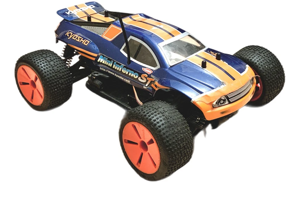 Kyosho Mini Inferno ST Half 8 Maßstab 1:18 4WD + Zubehör in OVP - RARITÄT!!! - Bild 2 von 4