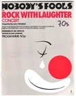 1977 Royal Albert Hall concert MONTY PYTHON + Scaffold. Music & Comedy programme