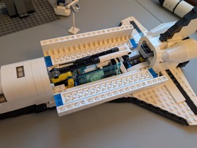 Lego Shuttle Expedition 10231 99% Complete With Instructions And Stickers