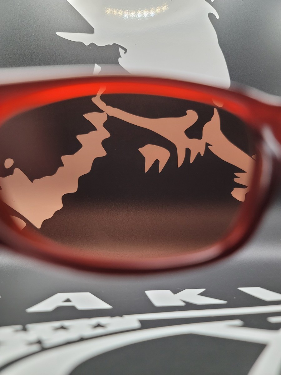🌋🔥Rare Vintage Oakley Ten X Sunglasses Lava Frame With VR28