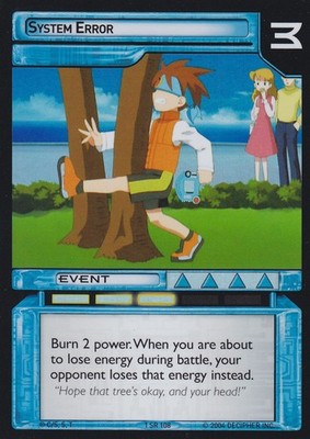 Systemfehler - Power Up! - MegaMan NT TCG