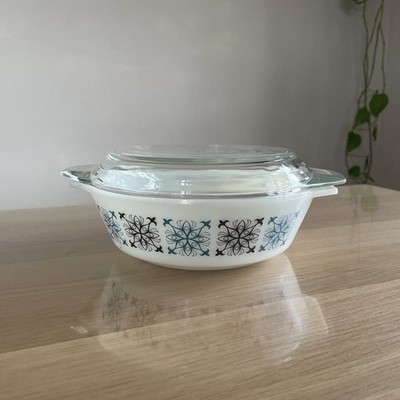 JAJ Pyrex England Auflaufform im Chelsea-Muster
