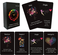 Love Oracle Cards - 60-Card Deck for Relationships, Singles  Beginners  Gain C