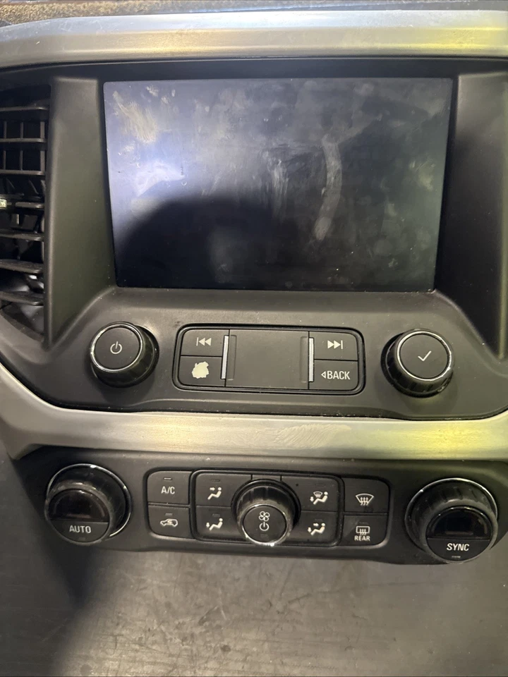 ✅ Panel de control de audio GMC ACADIA 2020-2022 con pantalla 84753489 OEM Foto 3 de 4