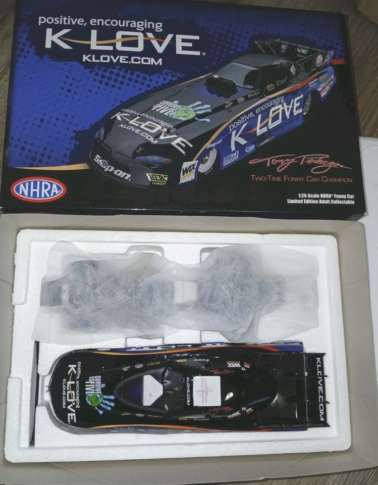 (RARO) VHTFD NHRA Acción TONY PEDREGON K LOVE 2012 CHEVY Coche Divertido 1 de 504 Sin usar, en caja Foto 2 de 4