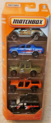 Matchbox 5-Pack 2026 - MBX Off Road II - Geschenkset mit 5 Autos - JJP27 - NEU