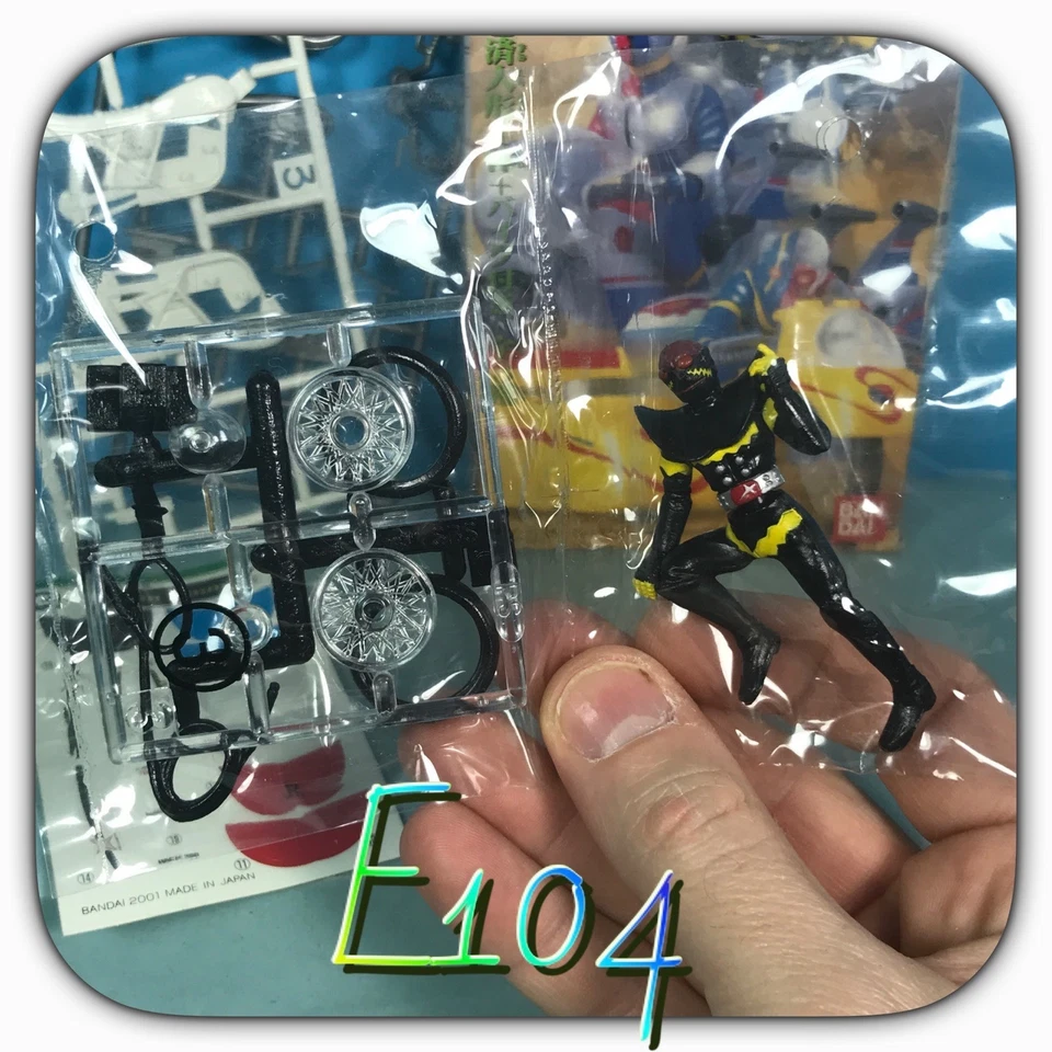 16891 model kit masked rider kamen super sentai figure vintage bandai miniature - Imagen 2 de 2