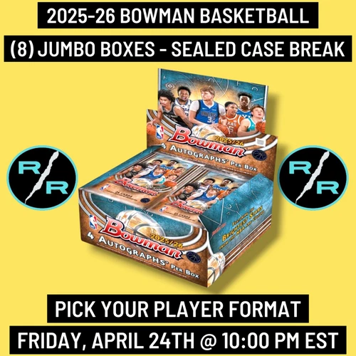 NOA ESSENGUE - 2025-26 Bowman Basketball 1 Jumbo Case Player Break