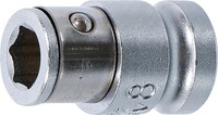 "Bgs 292 Bit-Adapter Mit Haltekugel | Innenvierkant 10 Mm (3/8\") | Innensechskant"