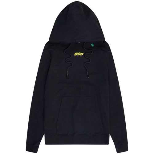 OFF WHITE Felpa con cappuccio Off White nera con logo ricamato taglia media taglia M uomo nero...