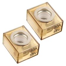 BOJACK Terminal Fuse 50A Marine Rated Battery (MRBF) 58V DC Max IP66... 