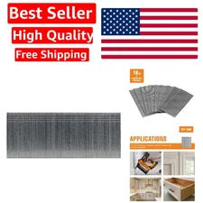 18-Gauge 2" Stainless Steel Brad Nails - 1,000 Count for Trim & Moulding