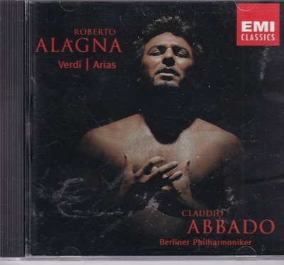 CD Roberto Alagna - Verdi Arias EMI Claudio Abbado Berliner Philharmoniker
