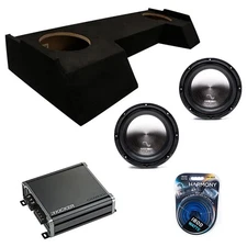 Harmony Bundle Fits 19-25 Dodge Ram Crew Cab HA-A102 10" Subwoofer w/ 46CXA8001