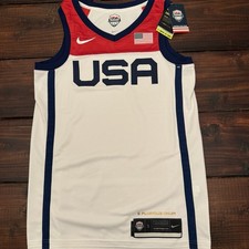 Nike USA National Team 2020 FIBA Limited Basketball Jersey $110 Sz Small Men's