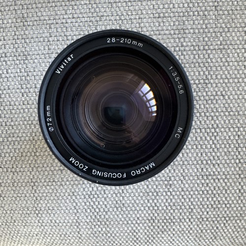 Vivitar 28-210mm f3.5-5.6 Manual Focus Lens For Pentax PK - Picture 1 of 3
