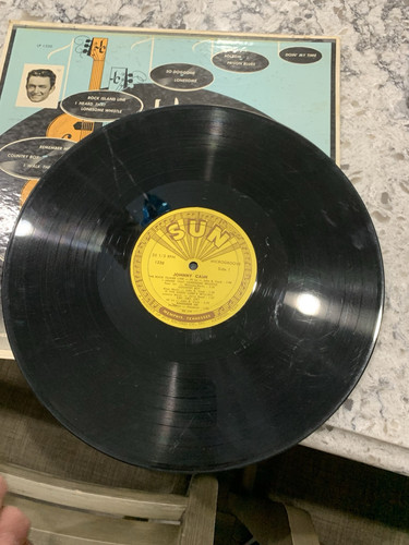 JOHNNY CASH VINYL LP RECORD SUN RECORDS 1220 VINYL - Picture 4 of 7