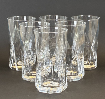 IKEA PLANERA Gläser 6er Set 45cl klar Trinkbecher Italien neu unbenutzt