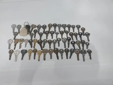 Lot of  60 Vintage Keys, Sargent, WB, Corbin, Etc.
