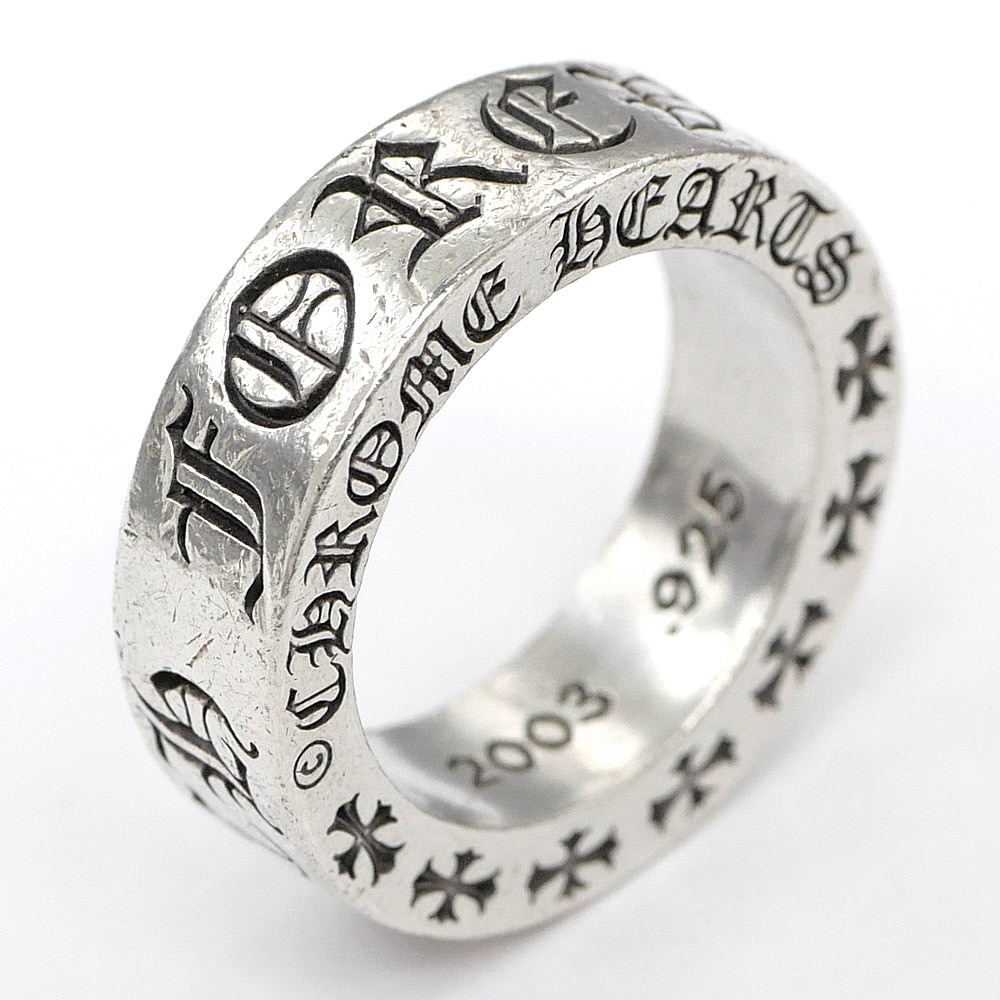Chrome Hearts Spacer Forever Ring 925 US#4~4.5 P0034936 | eBay