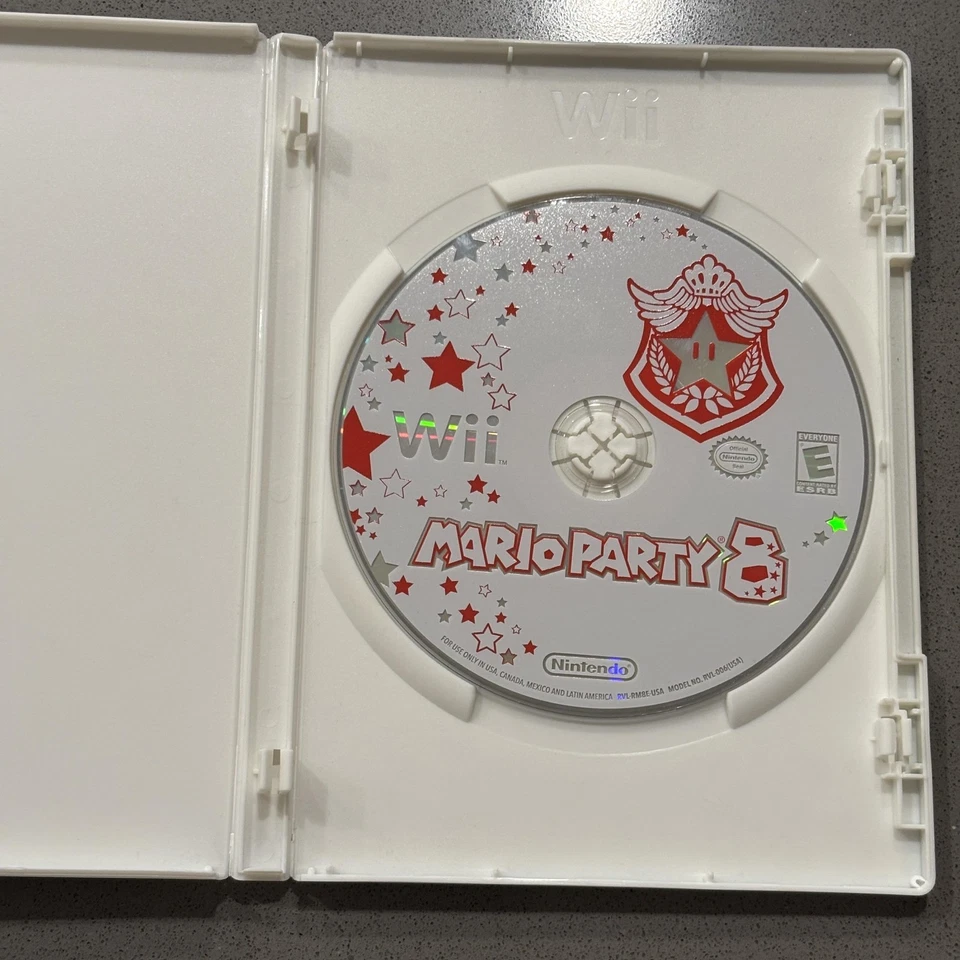Mario Party 8 Nintendo Wii Complete CIB Game Tested Works Family Party Minigames - Image 3 of 3