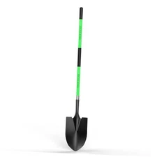  Spade, Heavy Duty Gardening Shovel, Garden Shovel 56 inch for Digging, Round 