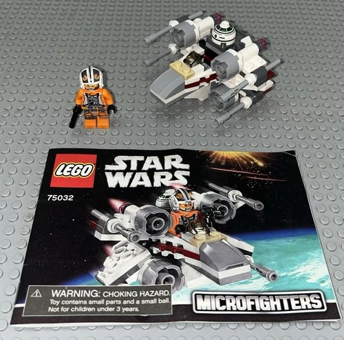 Lego 75032 Star Wars X-Wing Fighter Complete Set Minifigure Manual