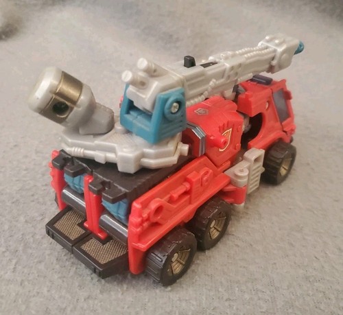 Transformers Energon Combat Class Inferno 100% Complete Powerlinx 2003 Vintage - Picture 11 of 11
