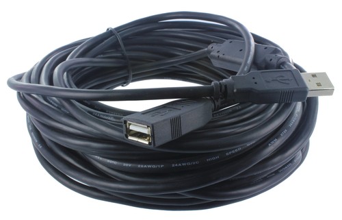 50 FT Hi-Speed 480Mbp USB 2.0 Extension Cable with Active Repeater(U2A1-A2-50) - Picture 2 of 2