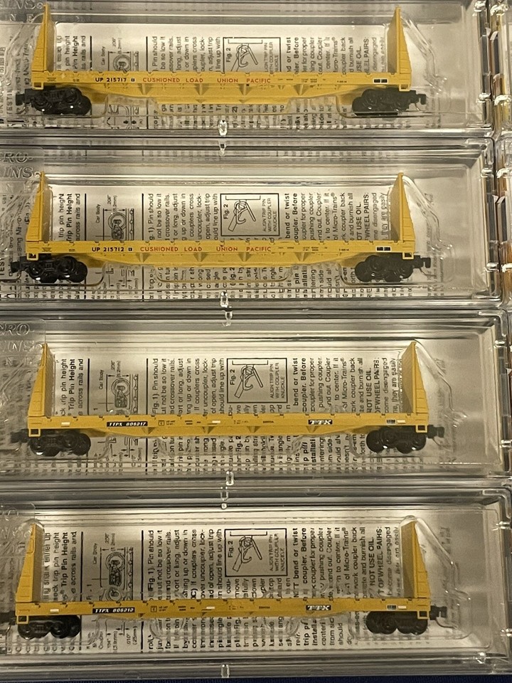 New! ZScale Micro Trains Freight Car Bundle eBay