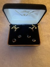 Formal Wear cufflinks and 4 Tux Buttons, 6 pc  GP-Orig box, by THE COMPETITION