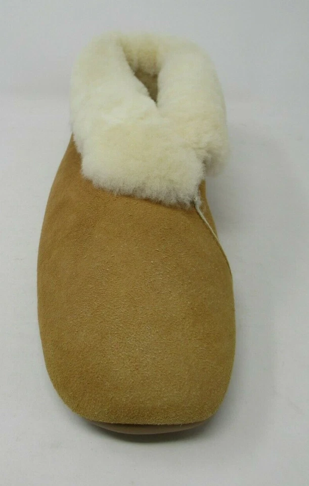 HUSH PUPPIES WOMEN'S SARAH TAN SHEARLING SLIDE-ON SLIPPERS SIZE: 11/M - Image 3 of 4