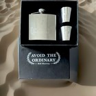 BILL MURRAY “AVOID THE ORDINARY” STAINLESS STEEL FLASK  SET WITH 2 CUPS