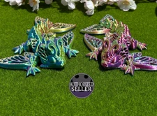 3D Printed Articulating Butterfly Wyvern Dragons (Cinderwing3d)