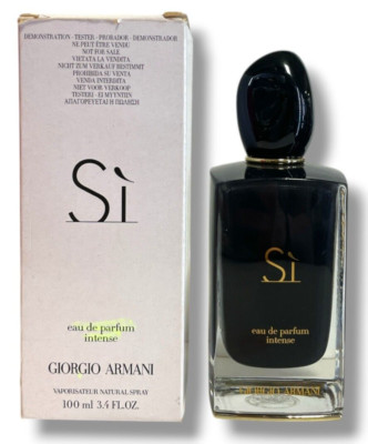 Giorgio Armani Sí Eau De Parfum Intense (3.4fl.oz/100ml) As Seen In Pics