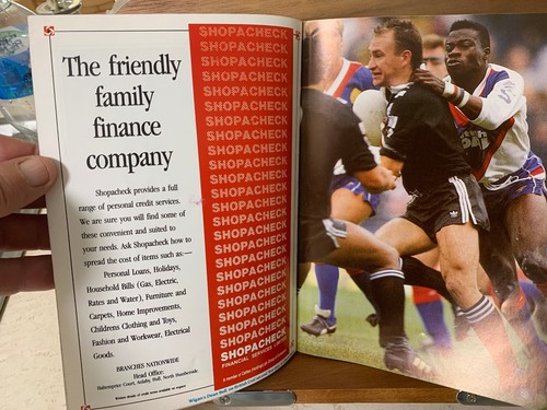 1989 Rugby League Program Great Britain V's New Zealand Kiwi's British Coal - Picture 8 of 10