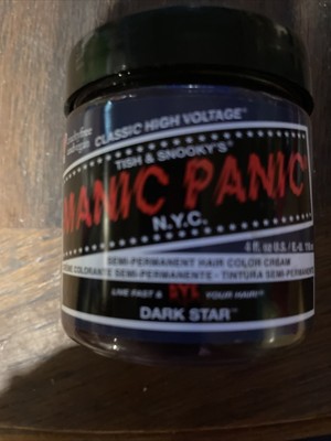 Manic Panic Classic High Voltage Hair Color Hair Care 4oz (62 Dark Star)bx33