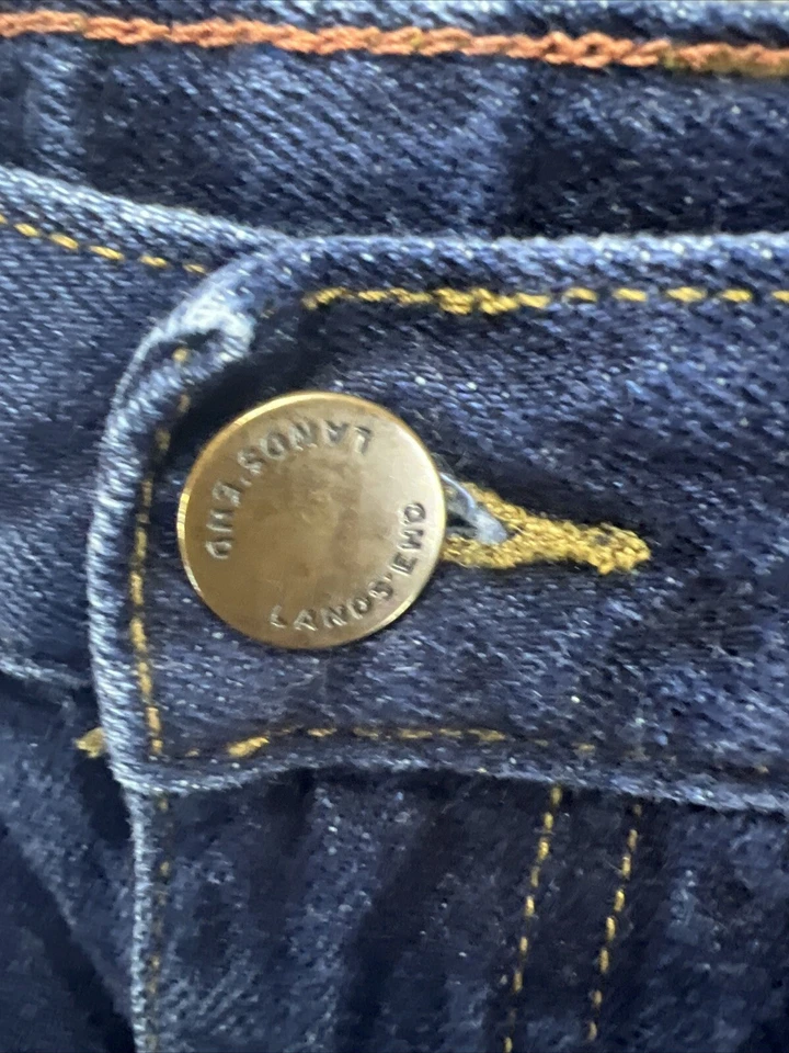 EUC Lands End Kids Jeans Boys 12 Relaxed Fit Adjustable Waist - Image 2 of 4