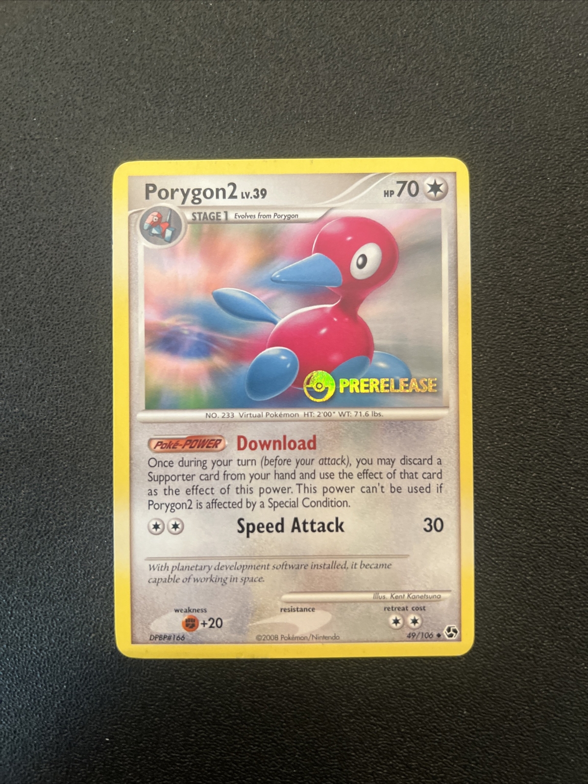 Porygon2 49/106 Prerelease Great Encounters NM