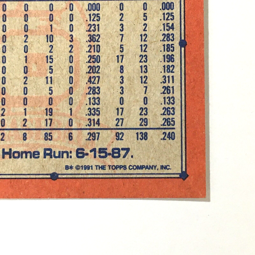 Topps 1991 - Domingo Ramos - #541, Chicago Cubs baseball card, MLB - Picture 9 of 10