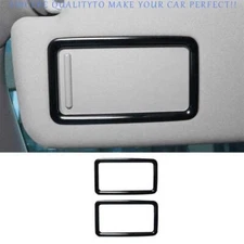 For Lexus RX350 450h 2016-2019 Black Titanium Inner Cosmetic Mirror Decor Frame