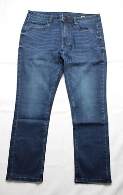 The Perfect Jean Men's Slim Fit Stretch Jeans LC7 Knight - Dark Blue 36W x 28L