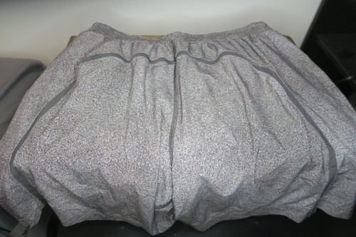 ☀️Pantalones Cortos Lululemon PACE BREAKER 9" Forrados Gimnasio Atlético Gris-Breather ~ Para Hombre XL - Imagen 5 de 11